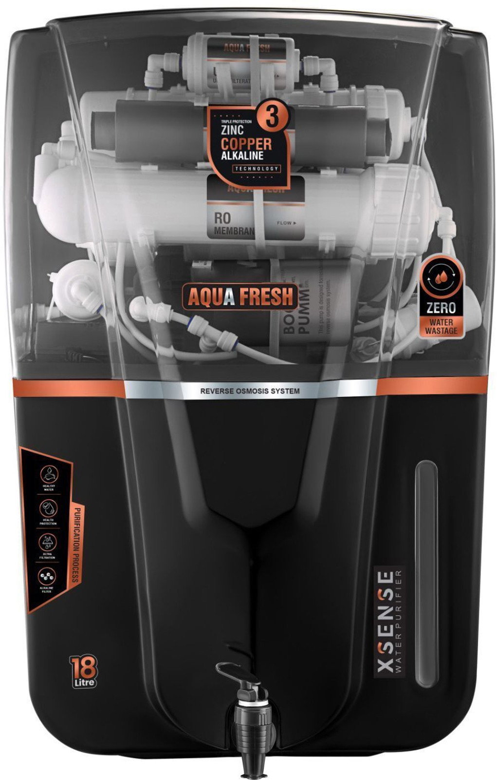 Aqua Fresh Smoke Audi 18 ltr drink pure India 1st BIS Image