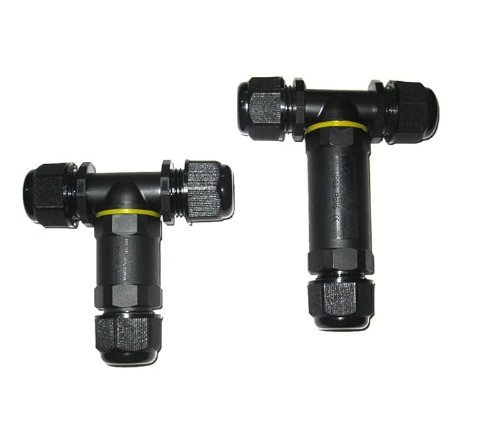 IP68 2, 3, 5 Pin T Connector Image