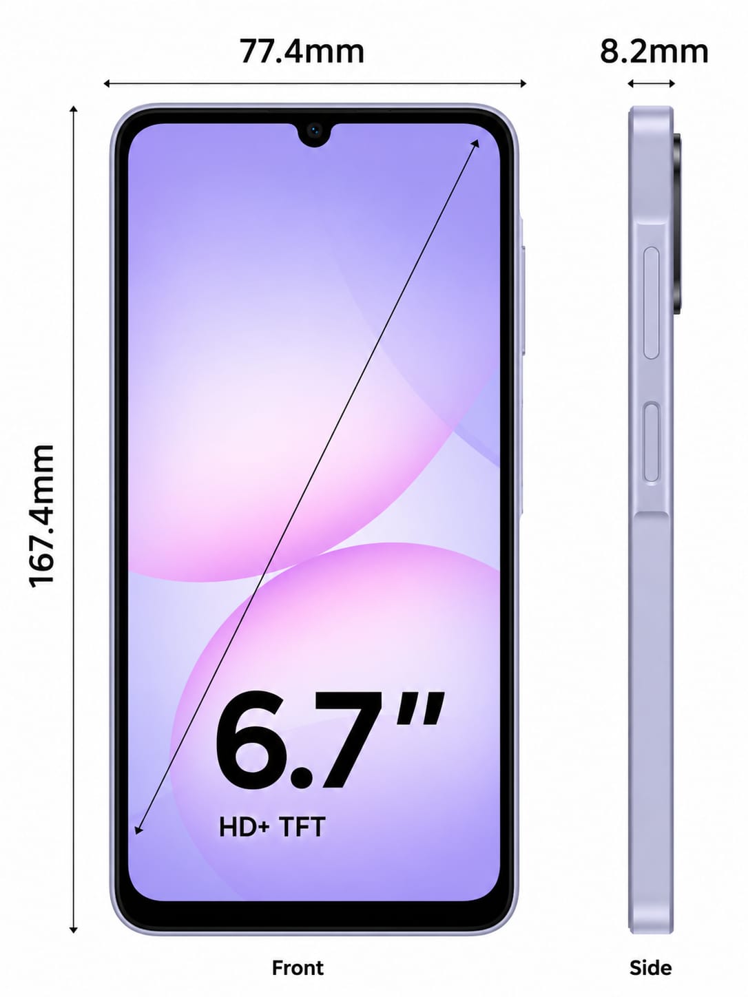 SAMSUNG A07 5G  Image 