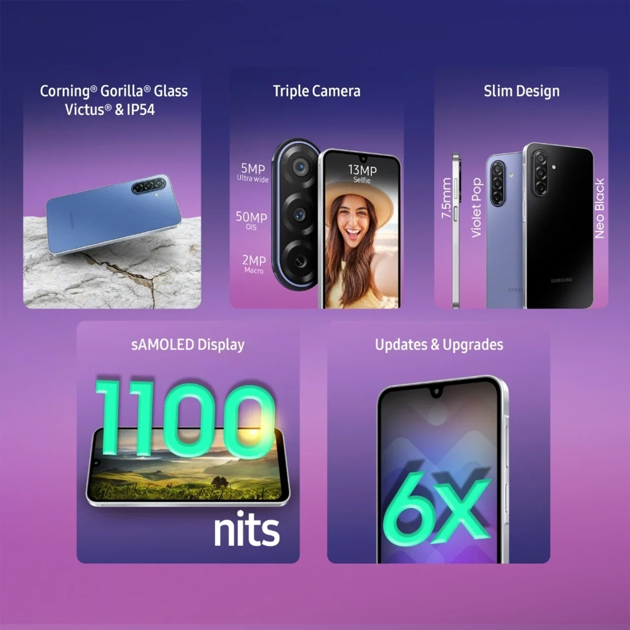 SAMSUNG GALAXY F17 5G Image 