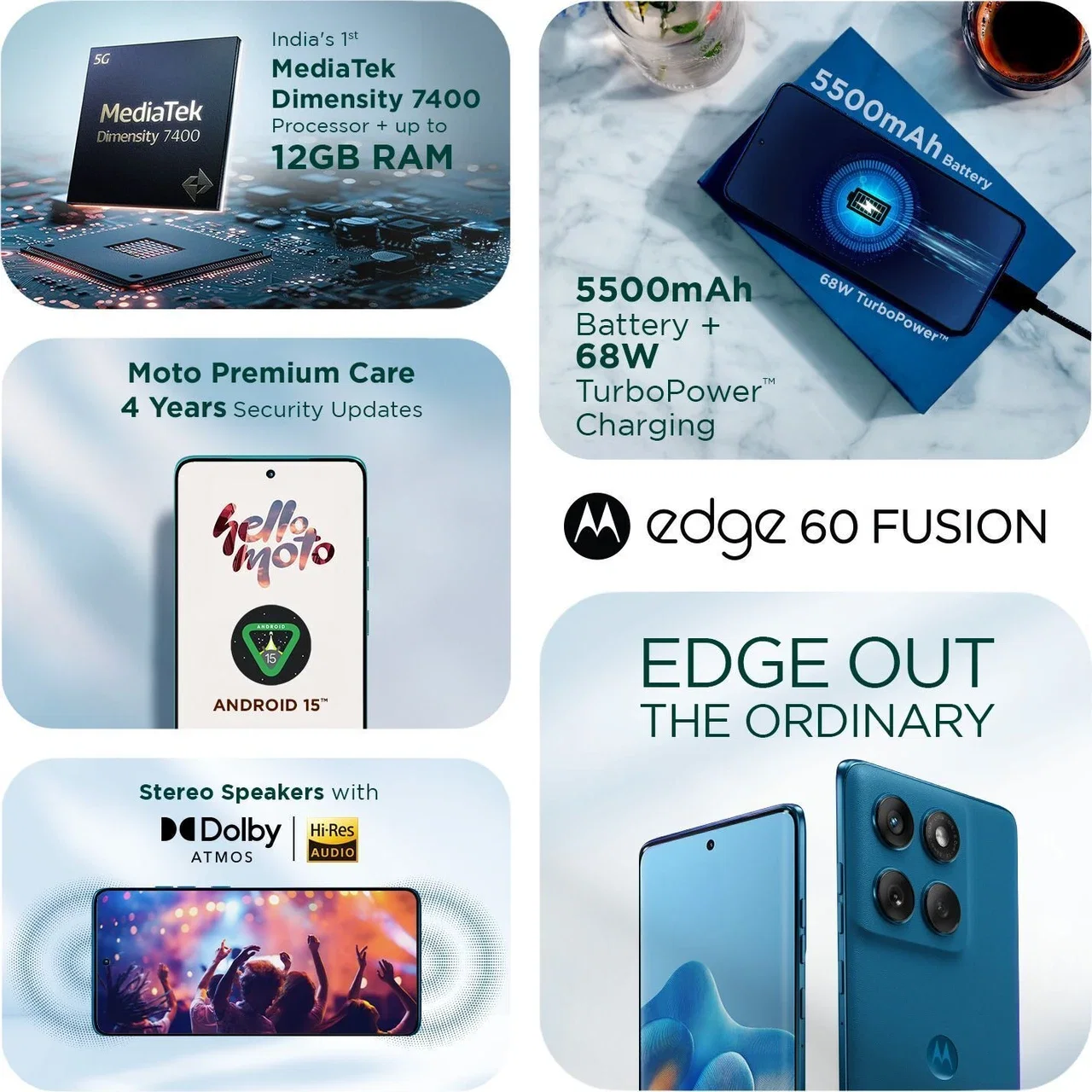 MOTOROLA EDGE 60 FUSION 5G Image 