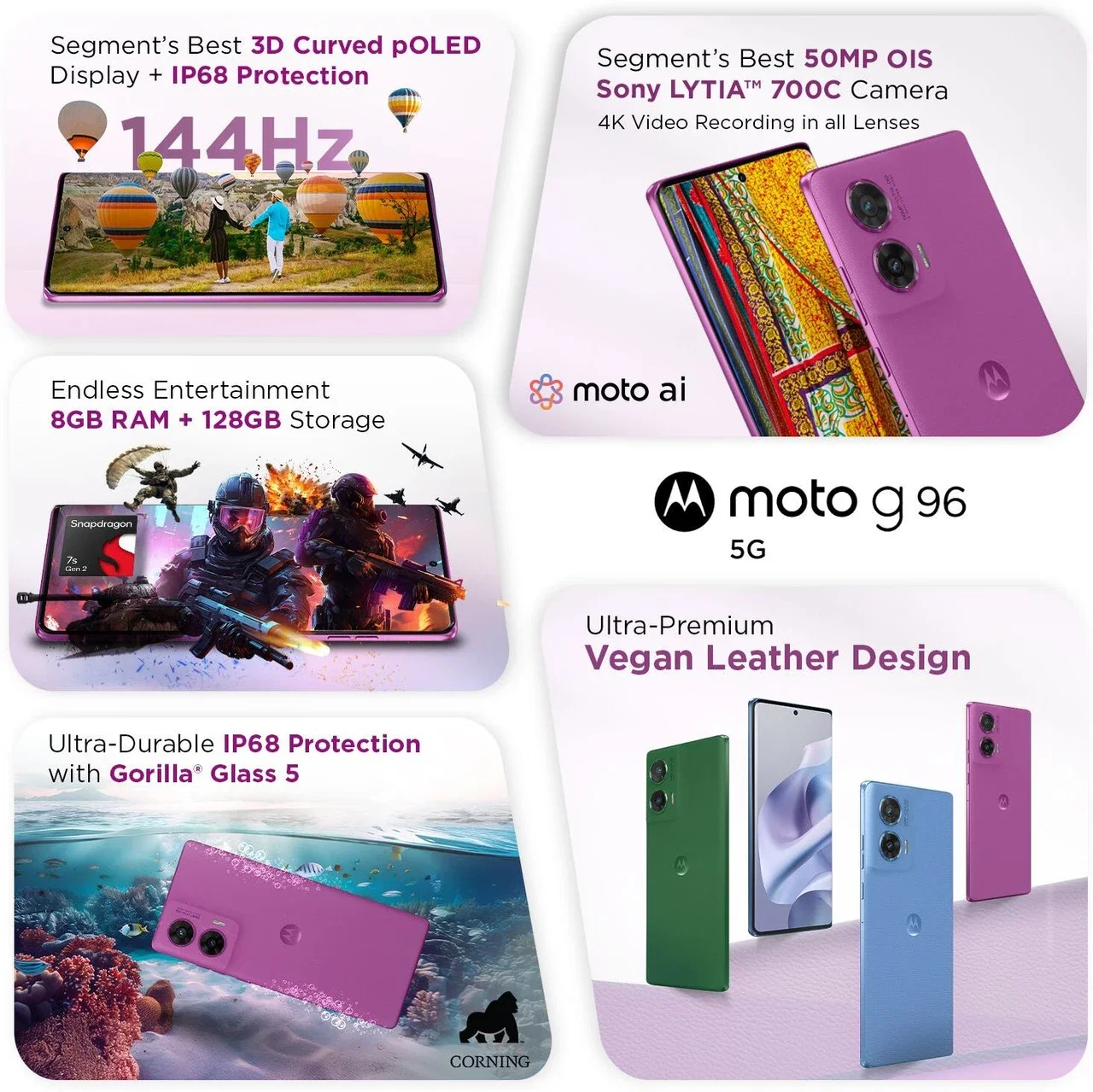 MOTOROLA G96 5G Image 