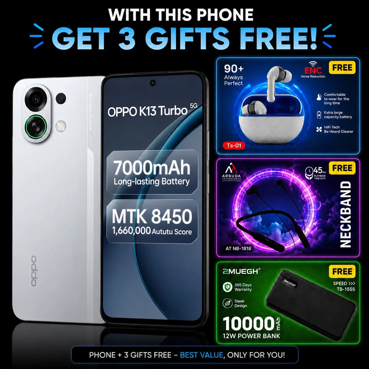 OPPO K13 TURBO 5G Image 