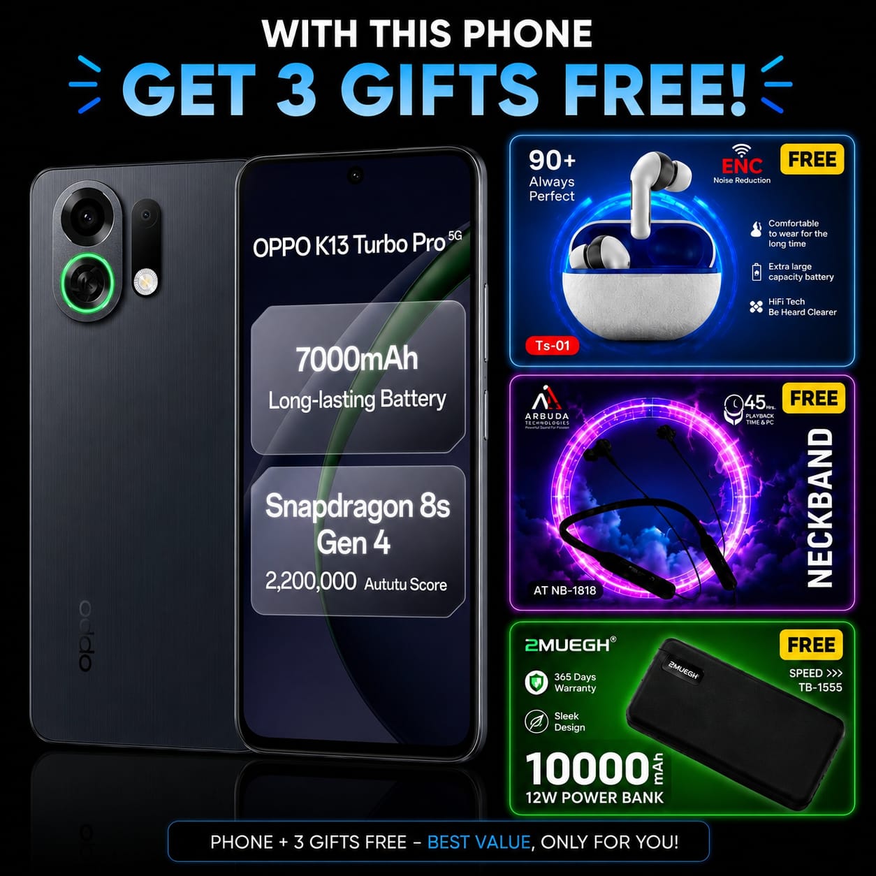 OPPO K13 TURBO 5G Image 