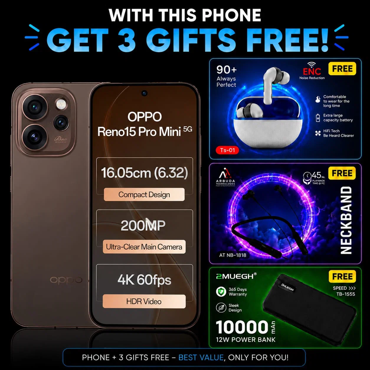 OPPO RENO 15 PRO MINI 5G Image