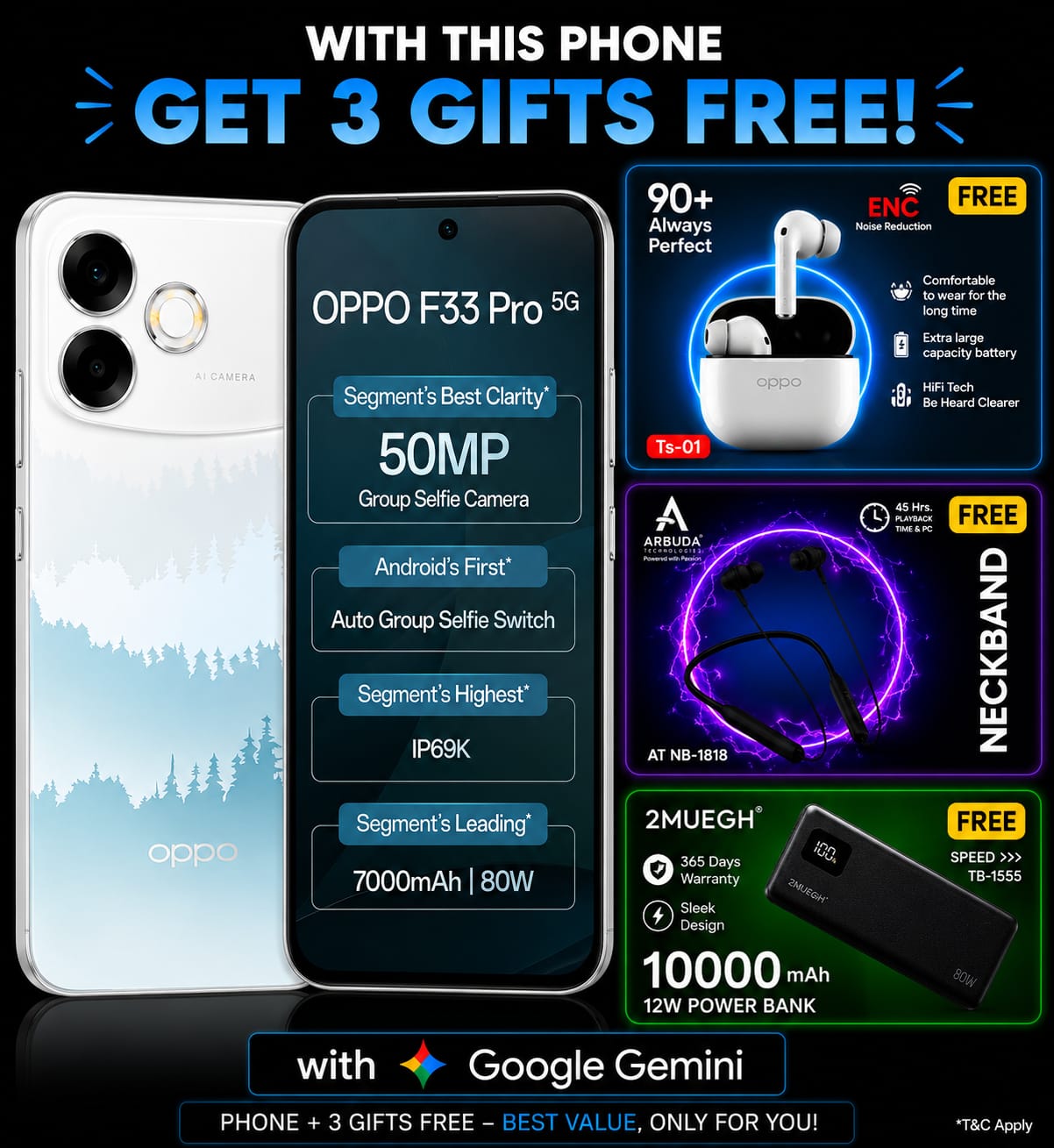 OPPO F33 PRO 5G Image