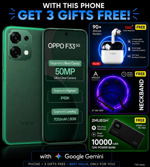 OPPO F33 5G Image