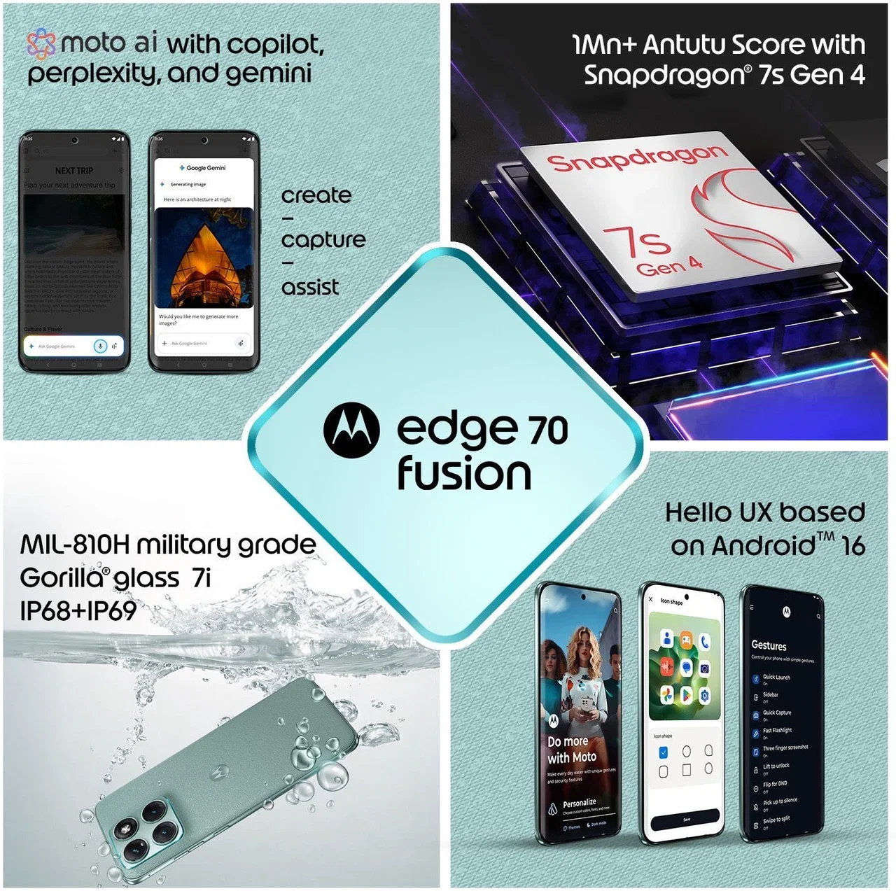 MOTOROLA EDGE 70 FUSION 5G Image 