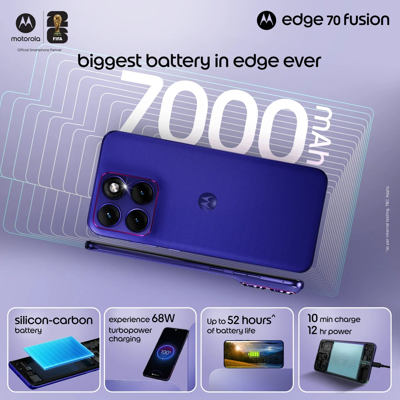 MOTOROLA EDGE 70 FUSION 5G Image 