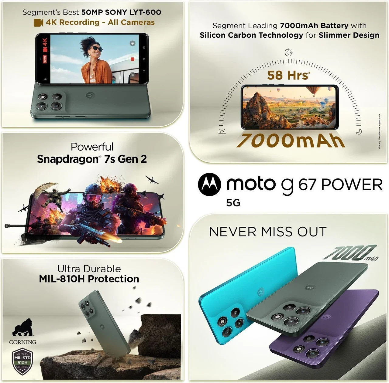 MOTOROLA G67 POWER 5G Image 