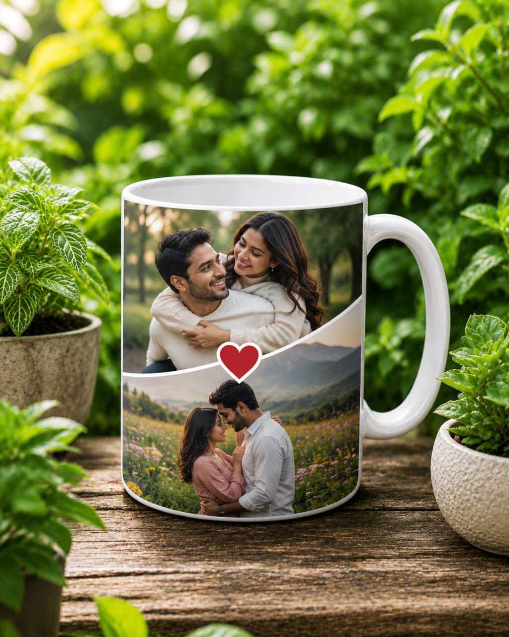 Round Handle Mug Image 