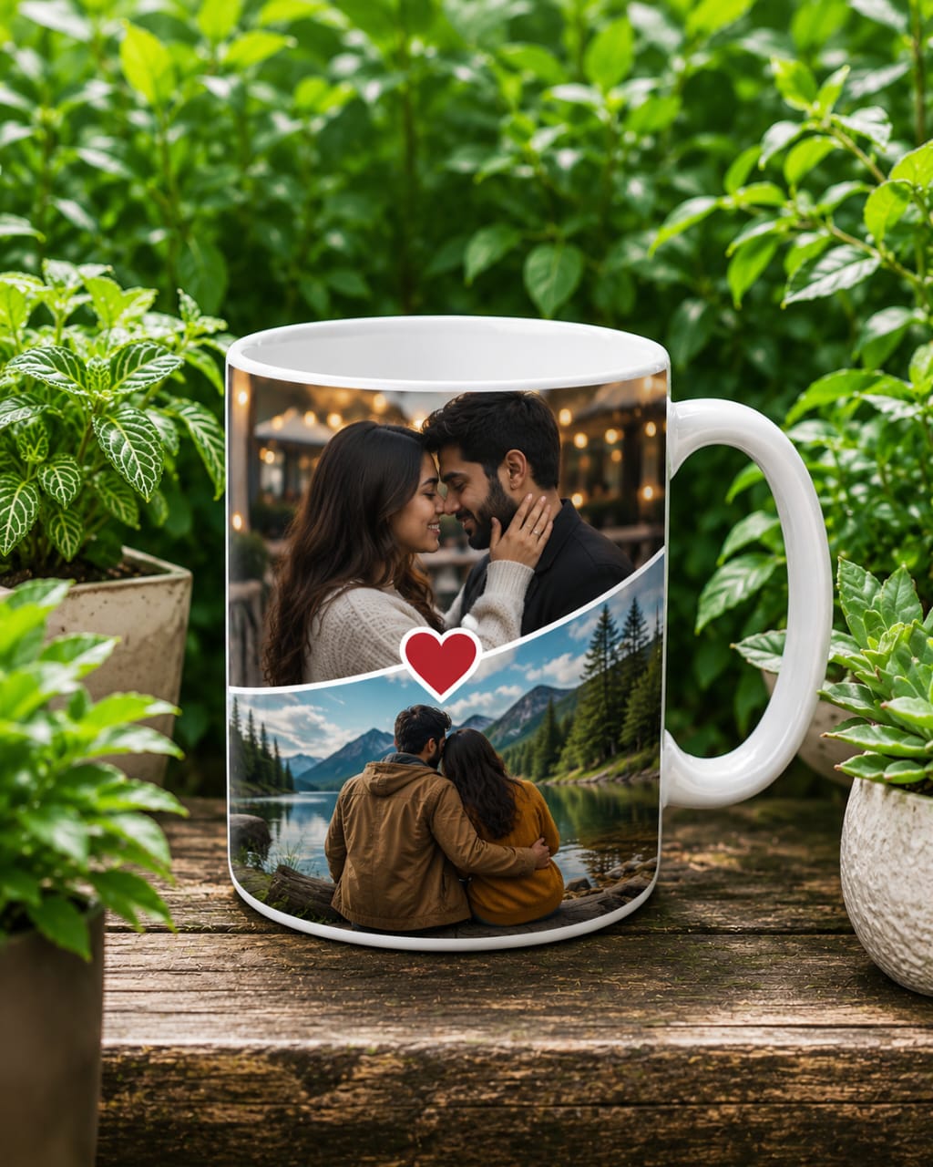 Round Handle Mug Image 