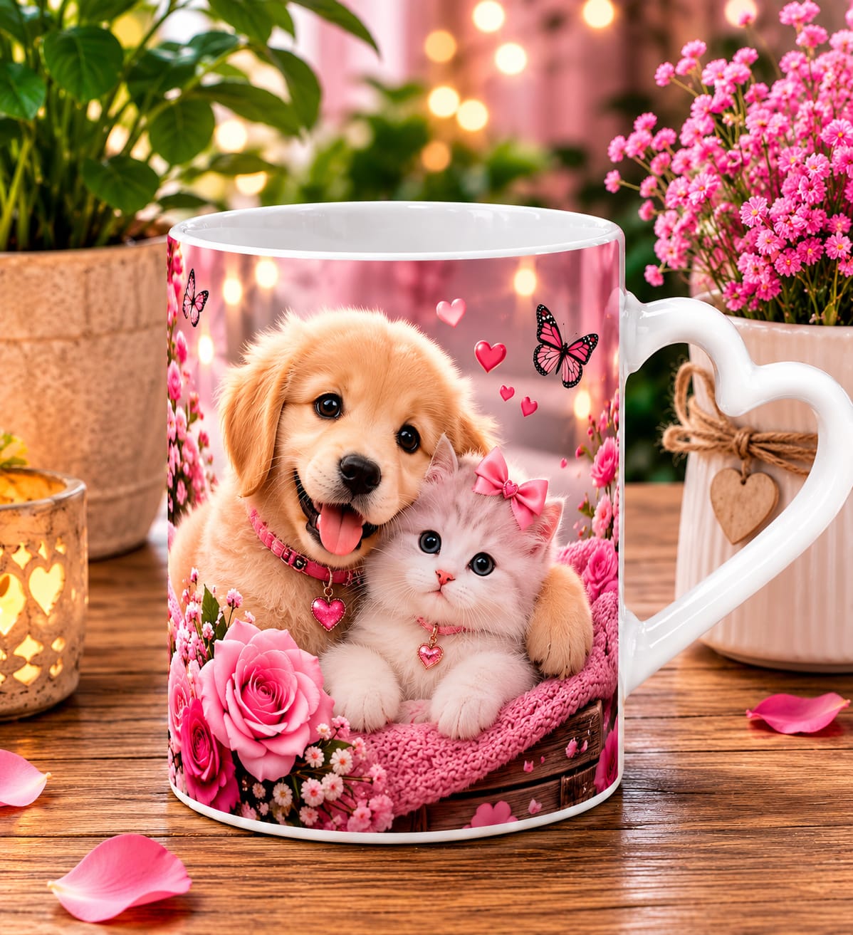 Heart Handle Mug