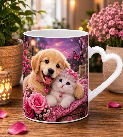 Heart Handle Mug