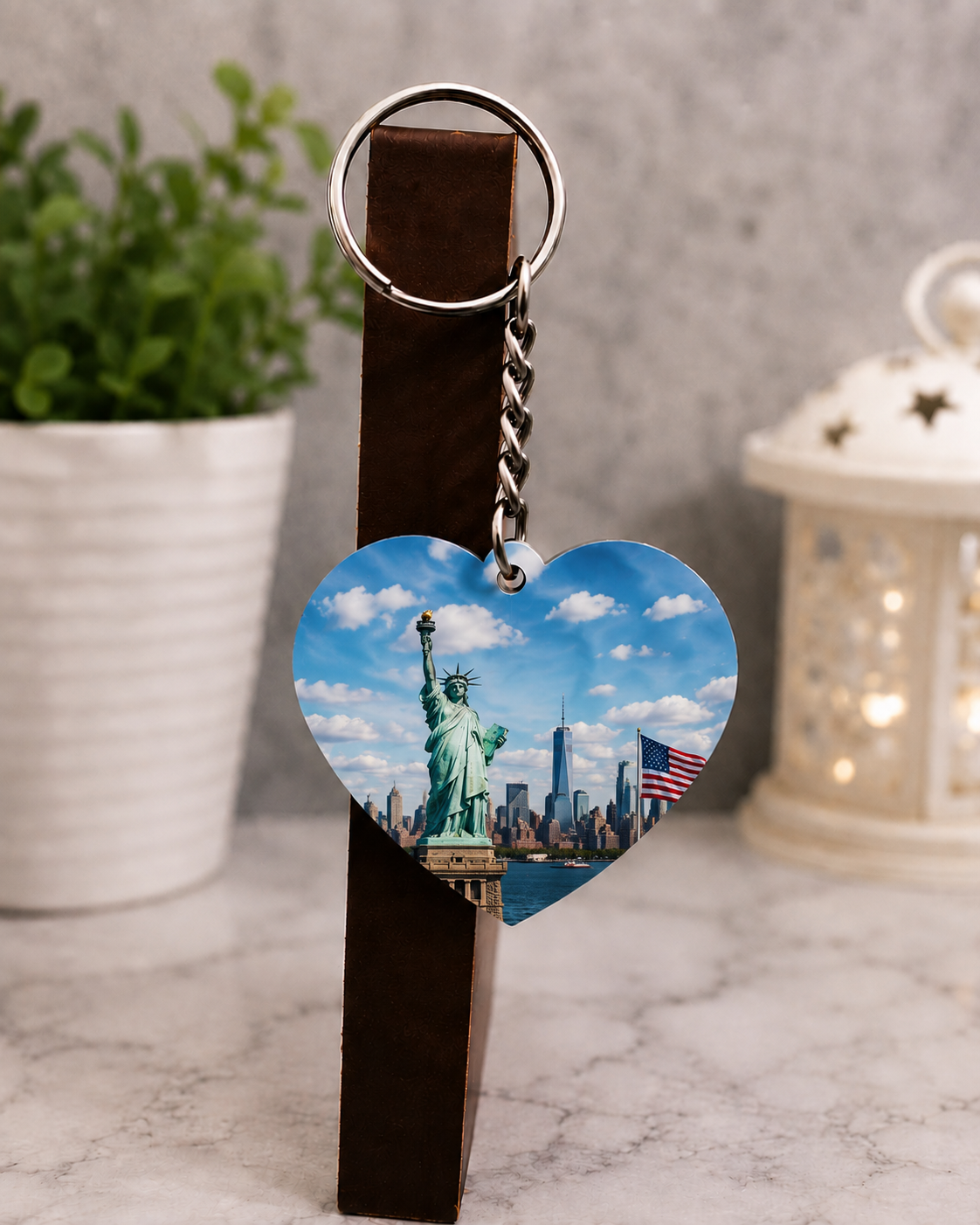 MDF Keychain