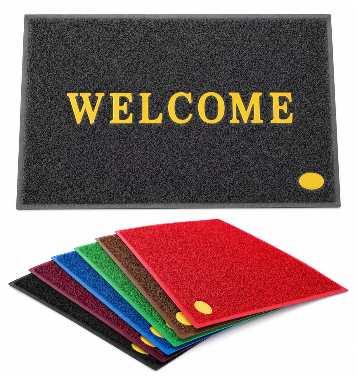 Welcome Printed Door Mat Image