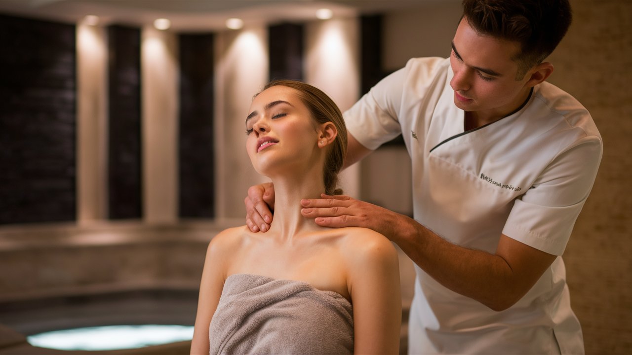 Threesome Massage 