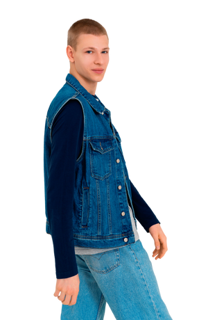 Classic Men’s Denim Jeans Image