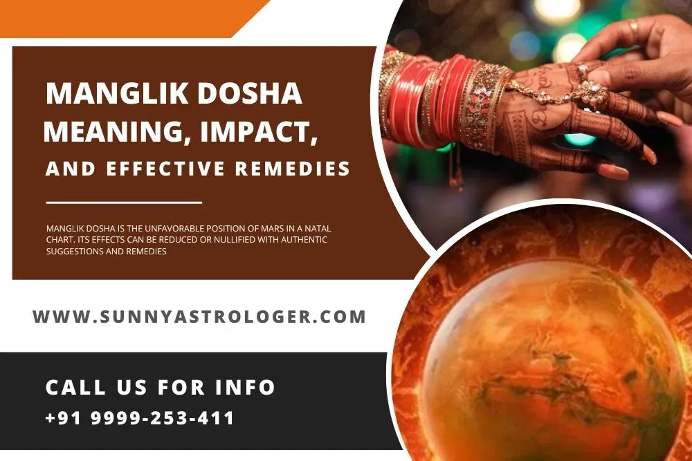 What Is Manglik Dosha Know Its Meaning Effects Remedies