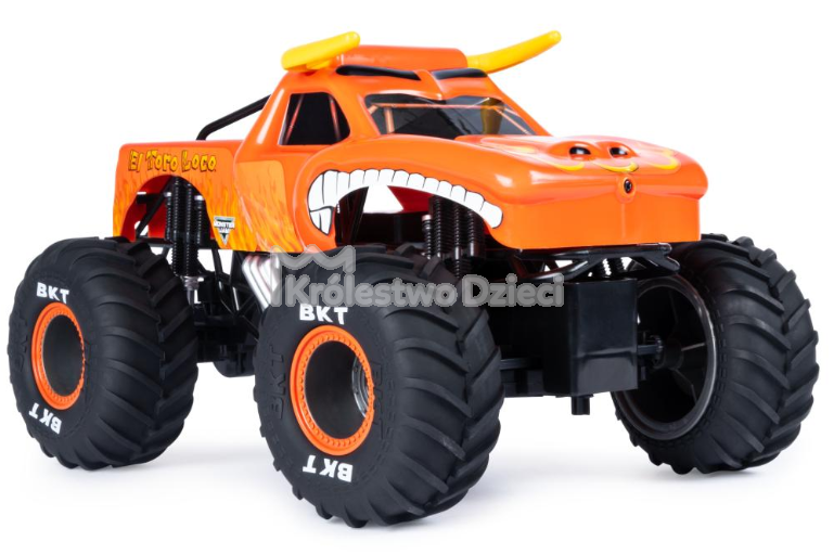 Mighty Roaring Off-Road Monster Truck Adventures | Samochód Zdalnie Sterowany Rc - Monster Truck El Toro Loco Toy | 1.5-3y Image