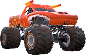 Mighty Roaring Off-Road Monster Truck Adventures | Samochód Zdalnie Sterowany Rc - Monster Truck El Toro Loco Toy | 1.5-3y