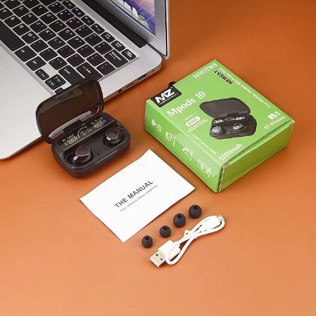 MZ Mpods 10 (Wireless Earbuds) Image