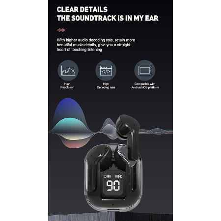Crystal Power Ultrapods TWS Earbud Image 