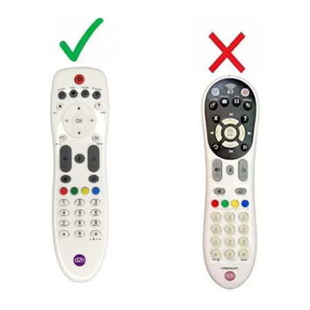 VideoconNew D2H Set Top Box Remote Control (Non Voice | Not RF) Image 