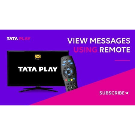 Tata Play Remote Control Compatible with HD/SD Set Top Box Image 