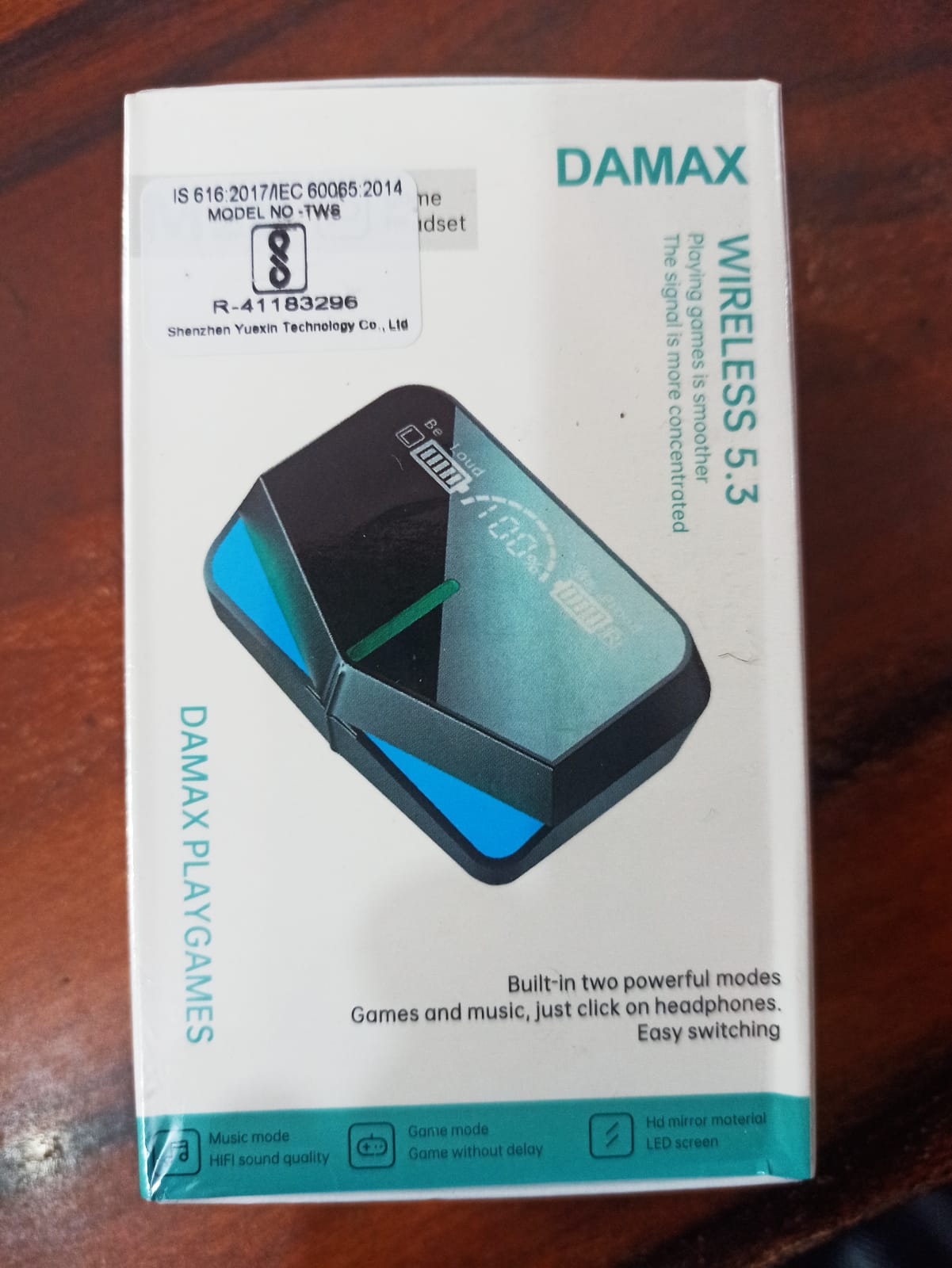 DAMAX M28 Wireless Bluetooth Earbuds Image 