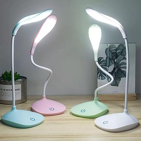 Plastic Battery Operated Table Lamp For Study Led Light
