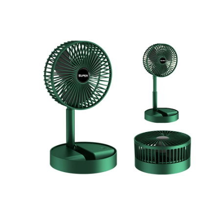 Portable Fan Rechargeable, Unique Foldable Small Desk Fan Table Fan Image