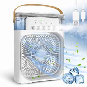 Mini Air Cooler, USB Desk Fan, Personal Air Conditioners Evaporative Cooler