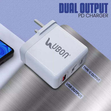 Ubon Maharaja Series CH-008 65W PD Charger with Type-C Cable Image 