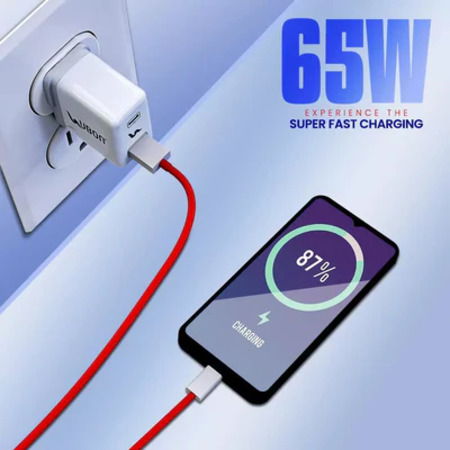 Ubon Maharaja Series CH-008 65W PD Charger with Type-C Cable Image 
