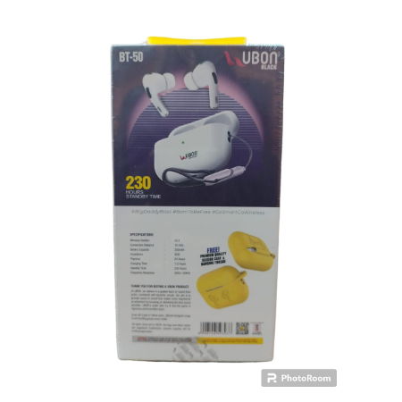 Ubon Tiger Pro BT-50 Earbuds Fast Charging With Advance Feature Bluetooth Headset  (White, True Wireless) Image 