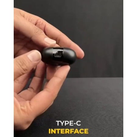 Ubon BT-120 Pro Series v5.3 Truly Wireless Earbuds with ANR and 28hr Playtime | 200hr Standby Black Image 