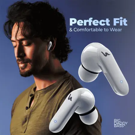 Ubon Feel the power of ANR with J10 Wireless Earbuds Comes with Three Colors Black, Blue and White