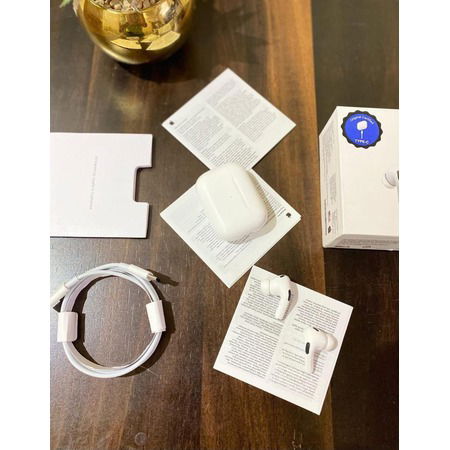  AirPods Pro 2nd Generation ANC P2+ with MagSafe Charging Case (Type C) Wireless Earbuds Image 