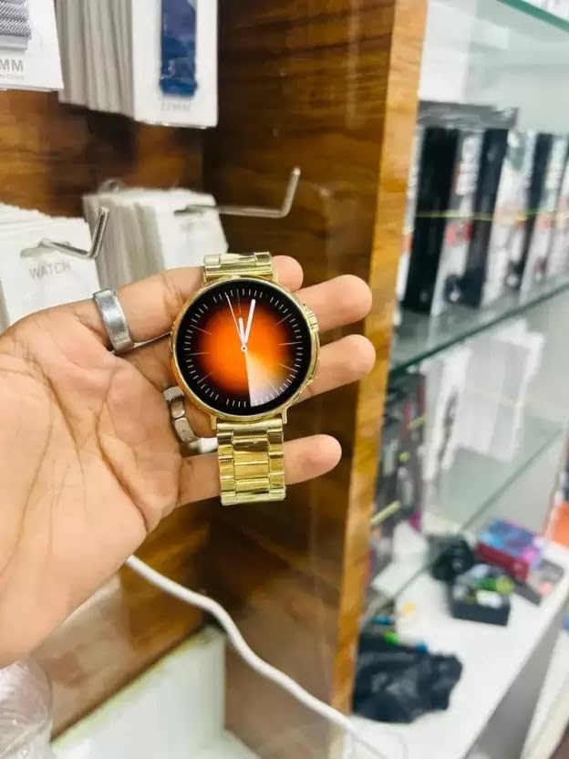 Ultra Pro 2 Gold Edition: Exquisite Chain Pattern Smartwatch Image 
