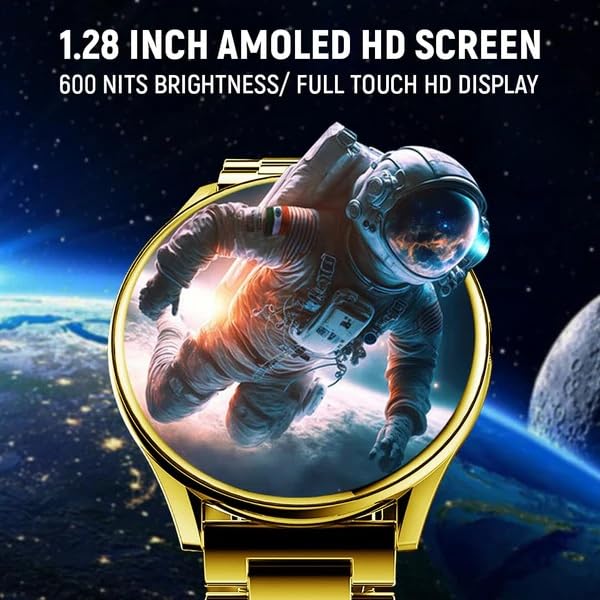 Ultra Pro 2 Gold Edition: Exquisite Chain Pattern Smartwatch Image 