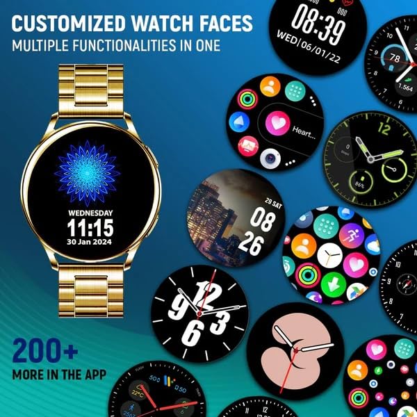 Ultra Pro 2 Gold Edition: Exquisite Chain Pattern Smartwatch Image 
