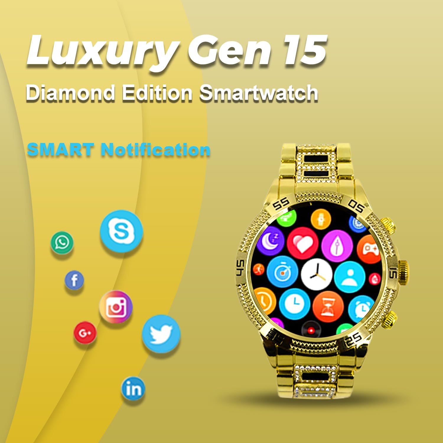 Luxury Gen 15 Smartwatch Image 