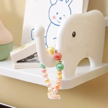 Wall Mount Floating Shelf Elephant Design