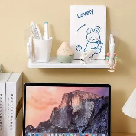 Wall Mount Floating Shelf Elephant Design Image 