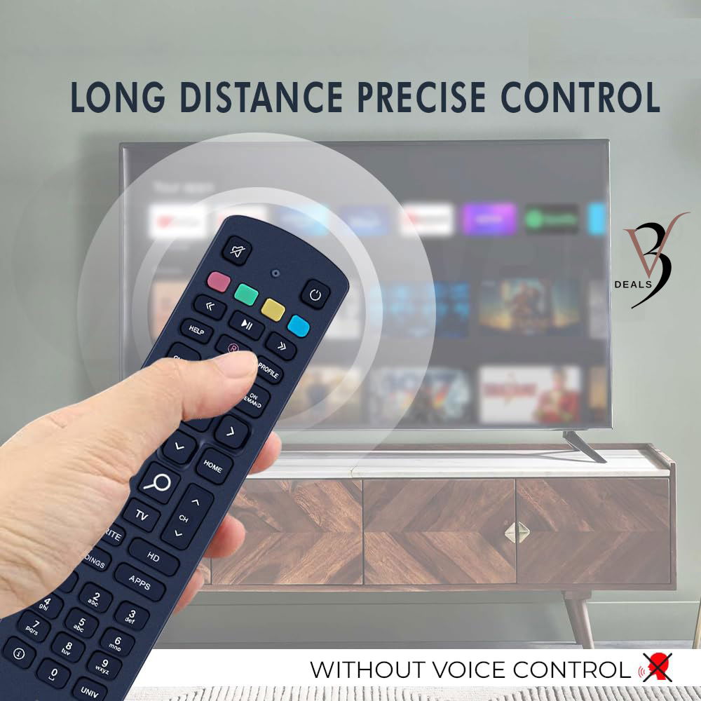 Compatible JioRemote Control for JioSet-Top Box | Non Voice Image 