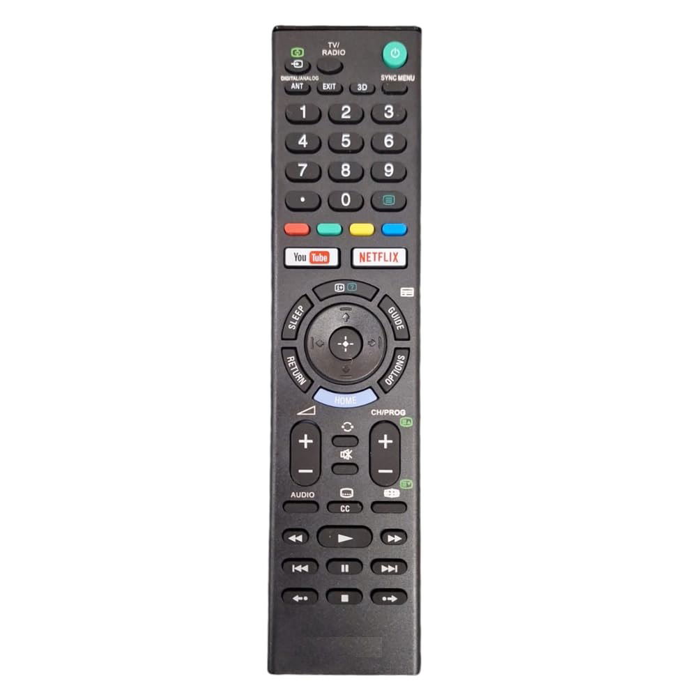 Sony Netflix Long Remote 1370 with YouTube & Netflix Hotkeys  Image