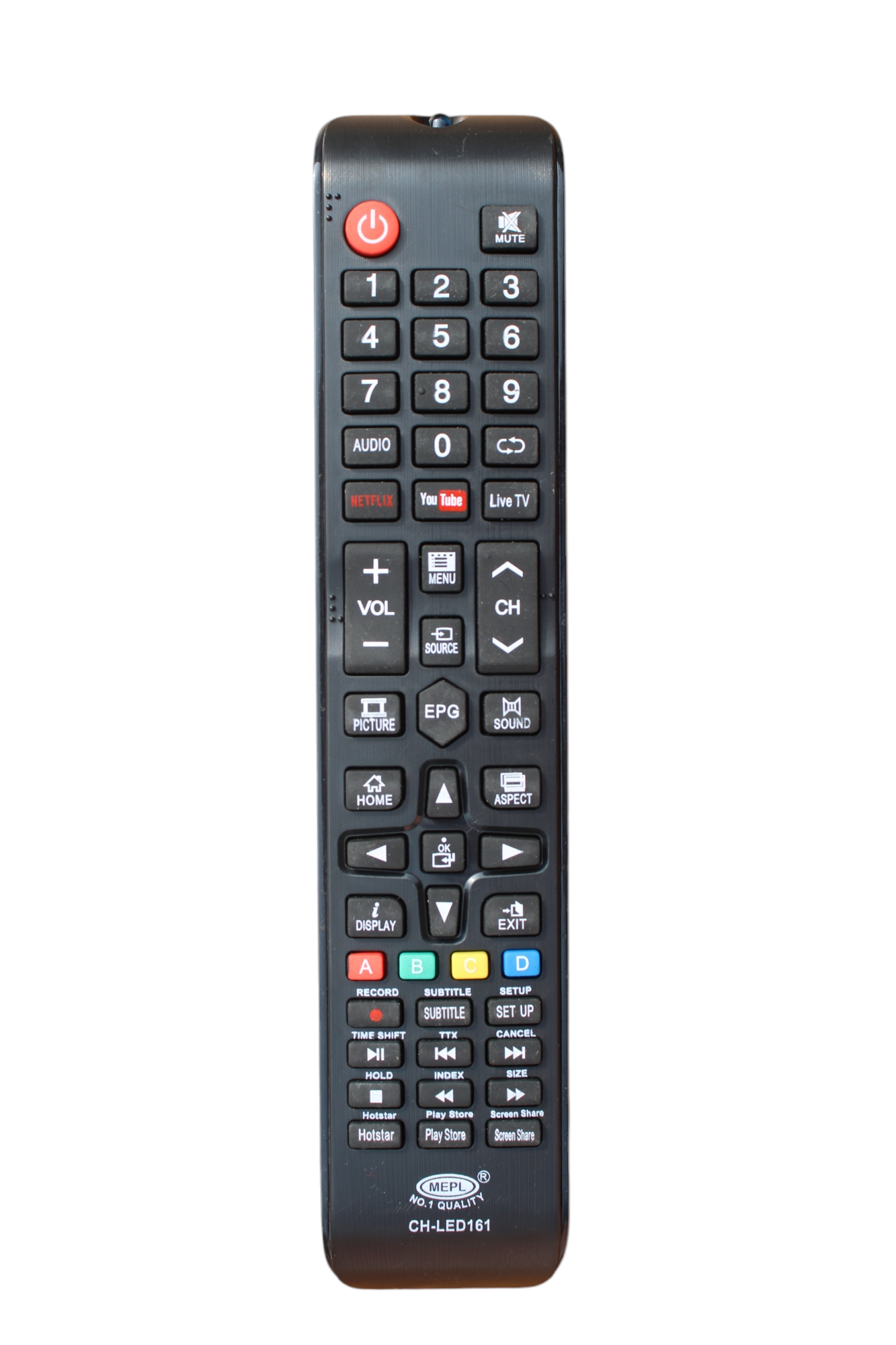 Assembled China/Chinese Smart LED/LCD TV Remote Control LED161 Image