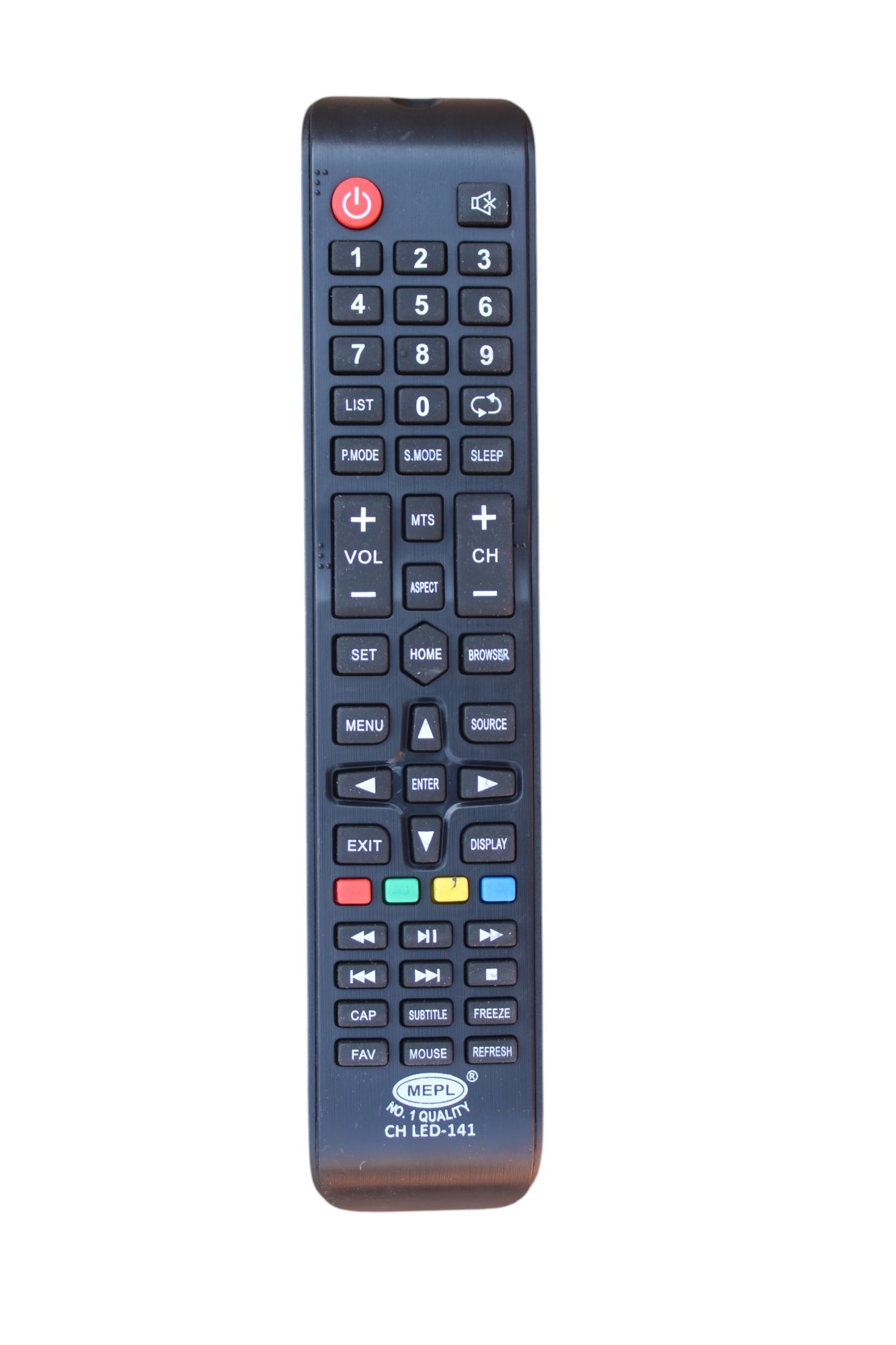 China/Chinese Assembled TV Remote Control CH LED 141 for Smart LED/LCD TVs Image