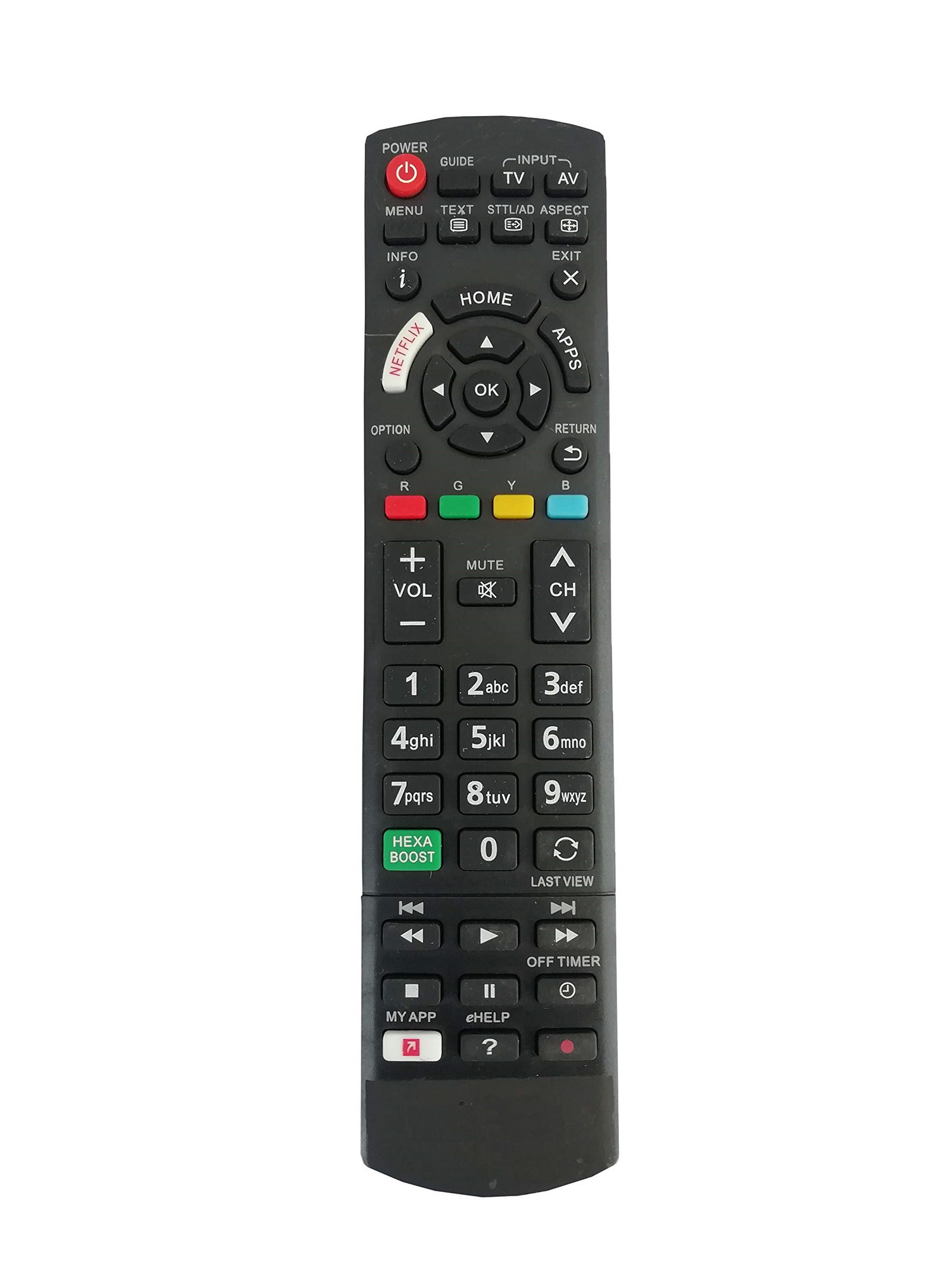 Replacement Remote Compatible for Panasonic TV Smart Plasma, LCD, LED TVs Image